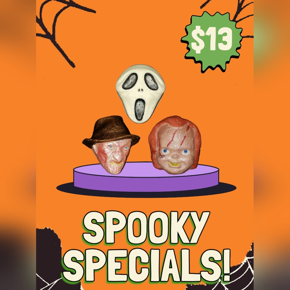 Halloween Favorites Bathbombs Combo